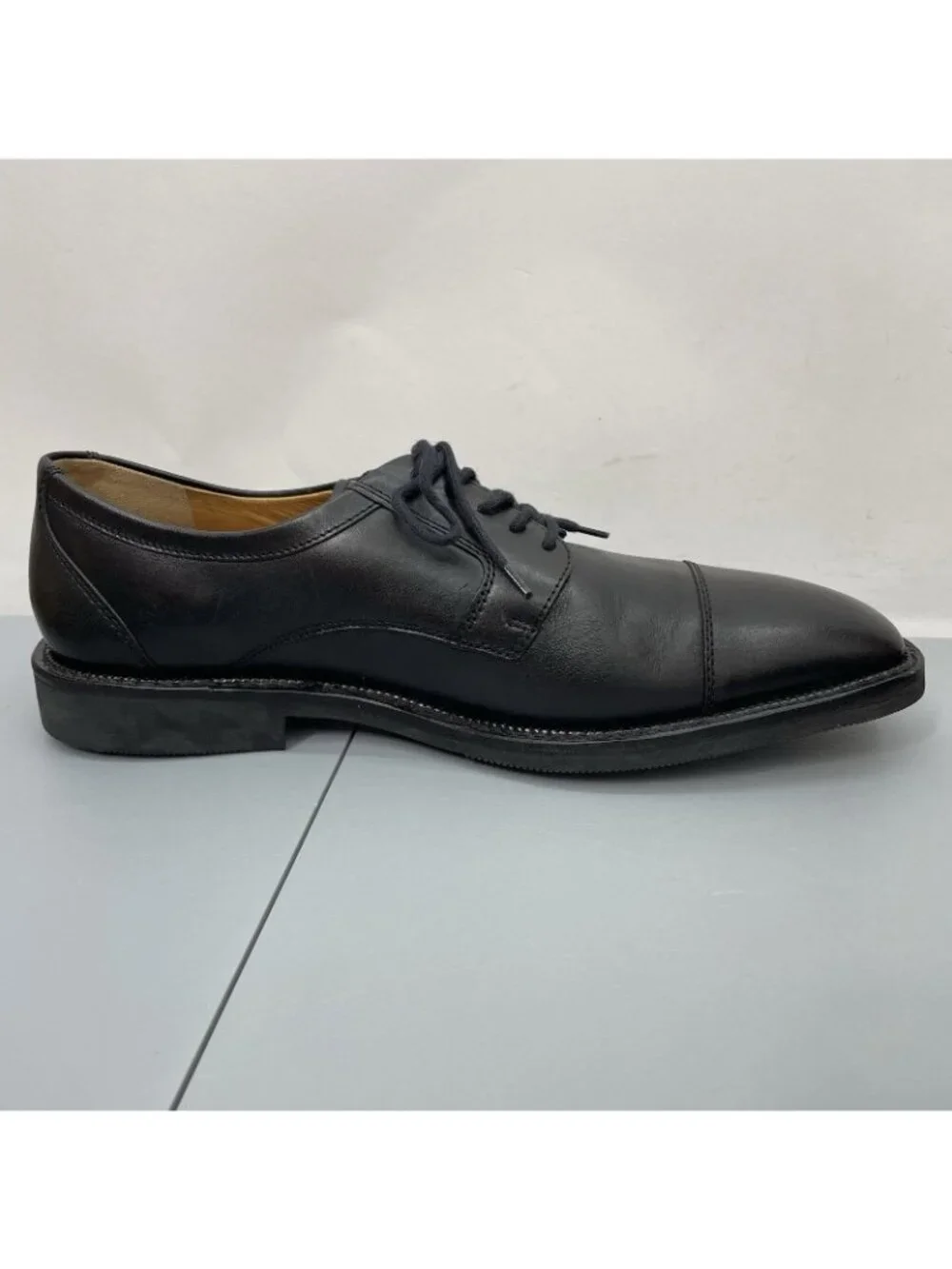 Mephisto Melchior Dress Oxfords Shoes Cap Toe Leather Black Mens 10.5